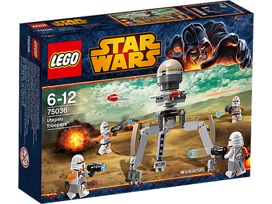 LEGO Set-Utapau Troopers-Star Wars / Buildable Figures / Star Wars Episode 3-75036-1-Creative Brick Builders